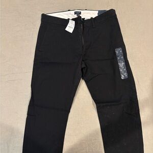 J. Crew Factory Men's Black Chinos